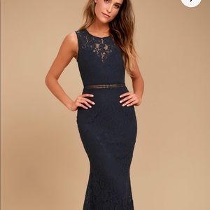 Lulu’s Music of the Heart Lace Maxi Dress